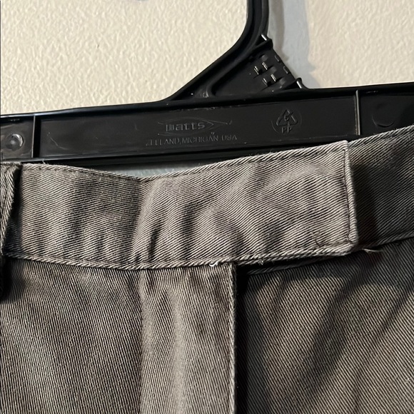 Dress Barn Gray Flat Front Shorts - Picture 2 of 4